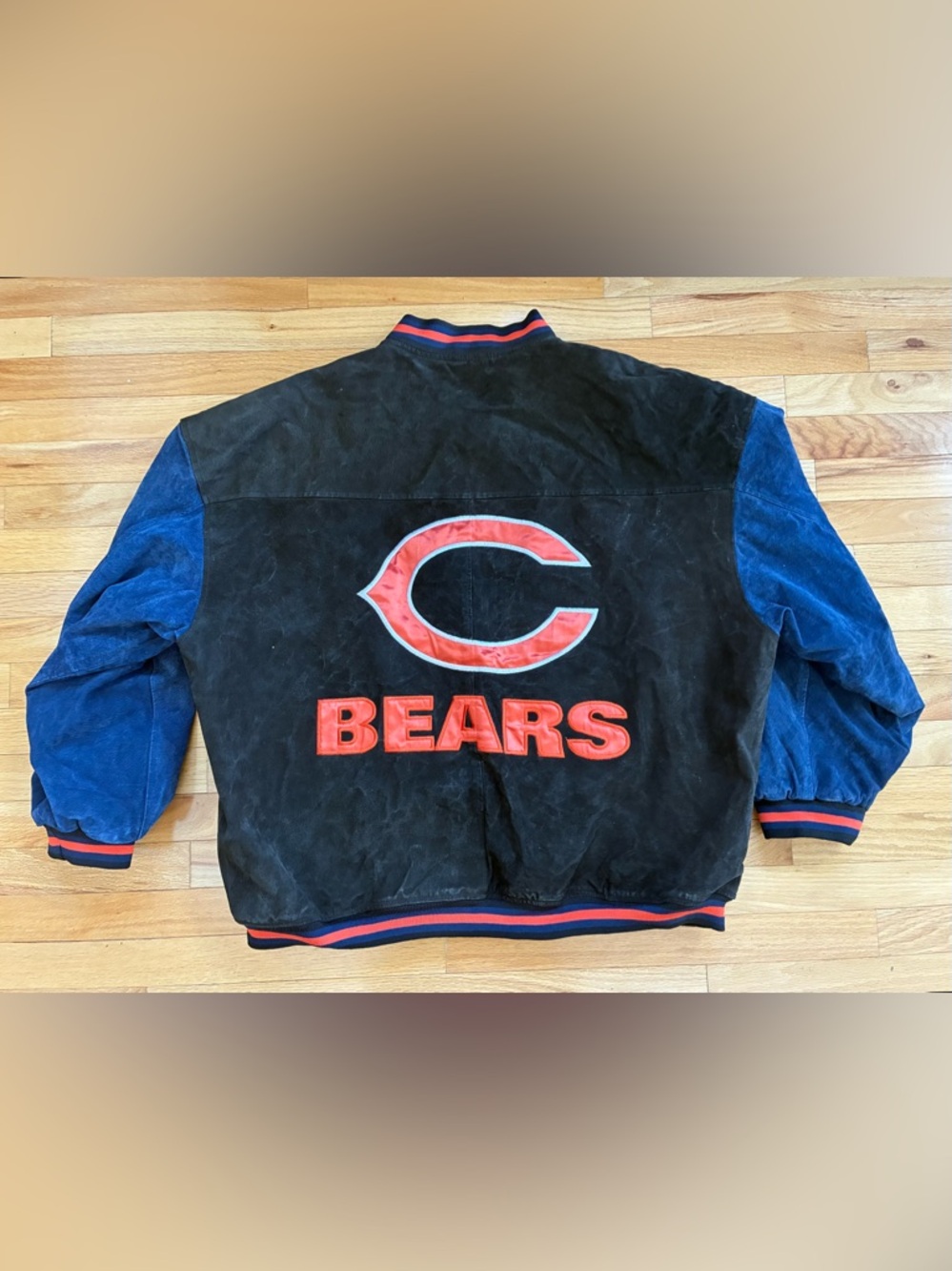 Vintage Chicago Bears NFL Game Day Varsity Jacket Coat Men’s Size XXL